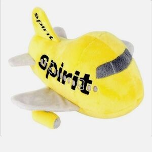 Spirit Airlines Daron Promo Plush Toy Jet Plane Stuffed Plush New MT025 NWT